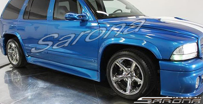 Custom Dodge Durango  SUV/SAV/Crossover Side Skirts (1997 - 2003) - $750.00 (Part #DG-015-SS)